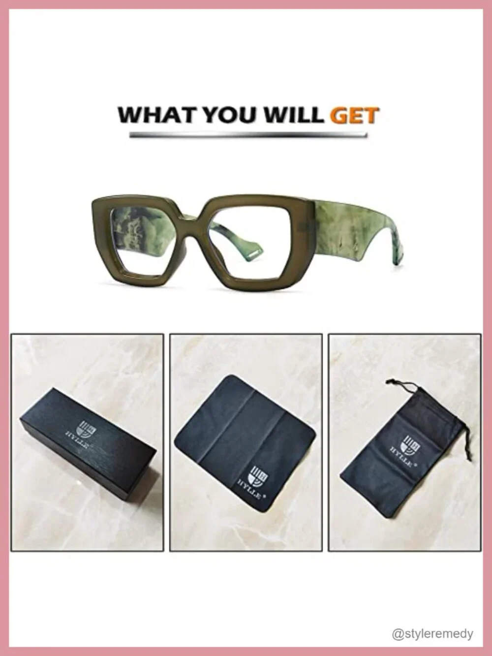 Vintage Oversized Square Sunglasses for Women Retro Luxury Big UV Protection